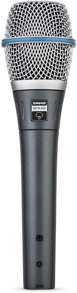 Shure Beta 87 condenser vocal microphone