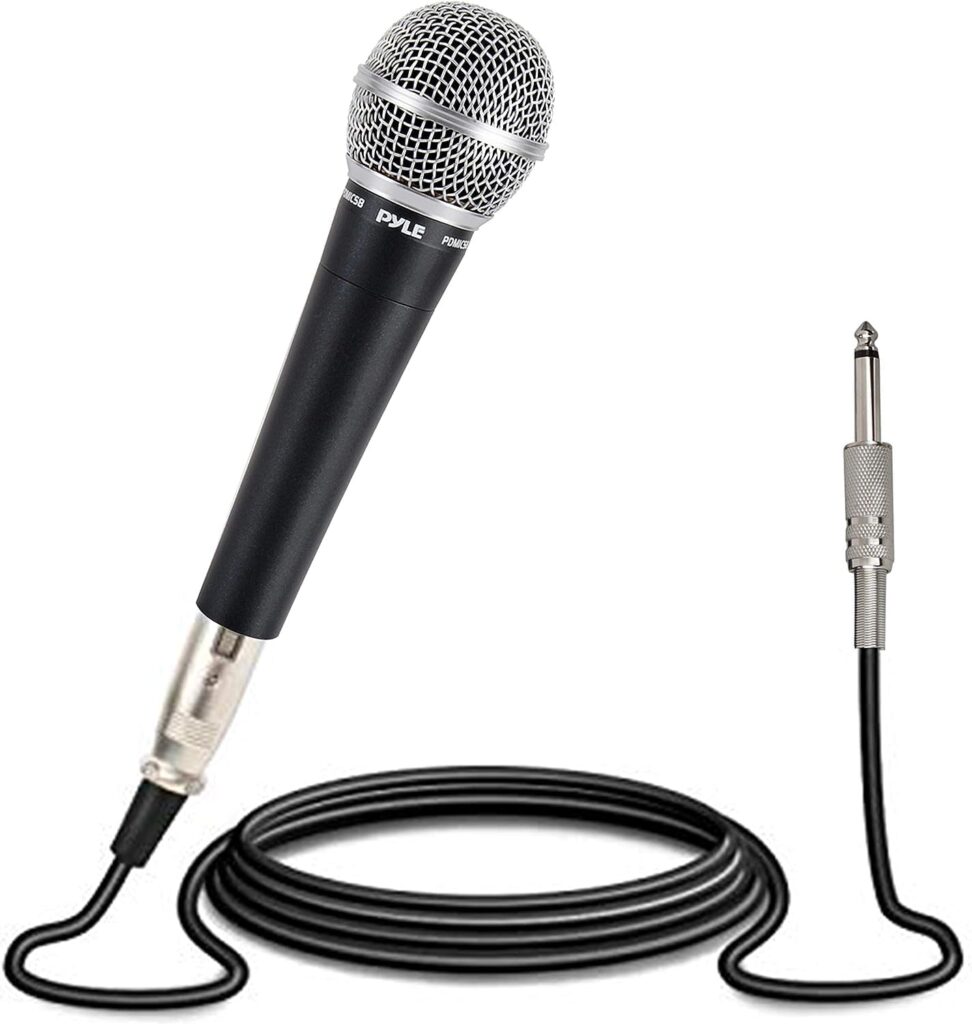 Pyle Dynamic Vocal Microphone with Cable